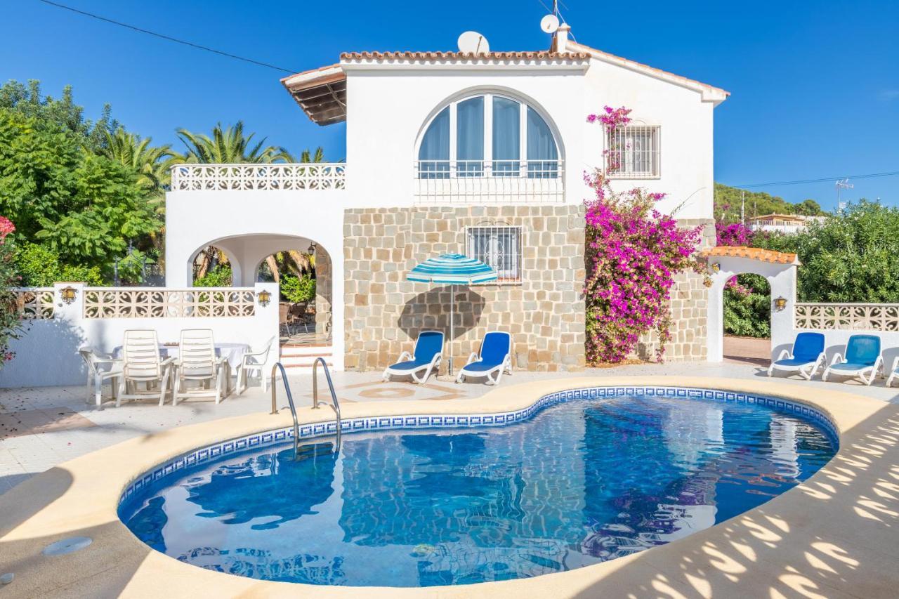 Villa W Pool Seaview In Cometa Calp Extérieur photo